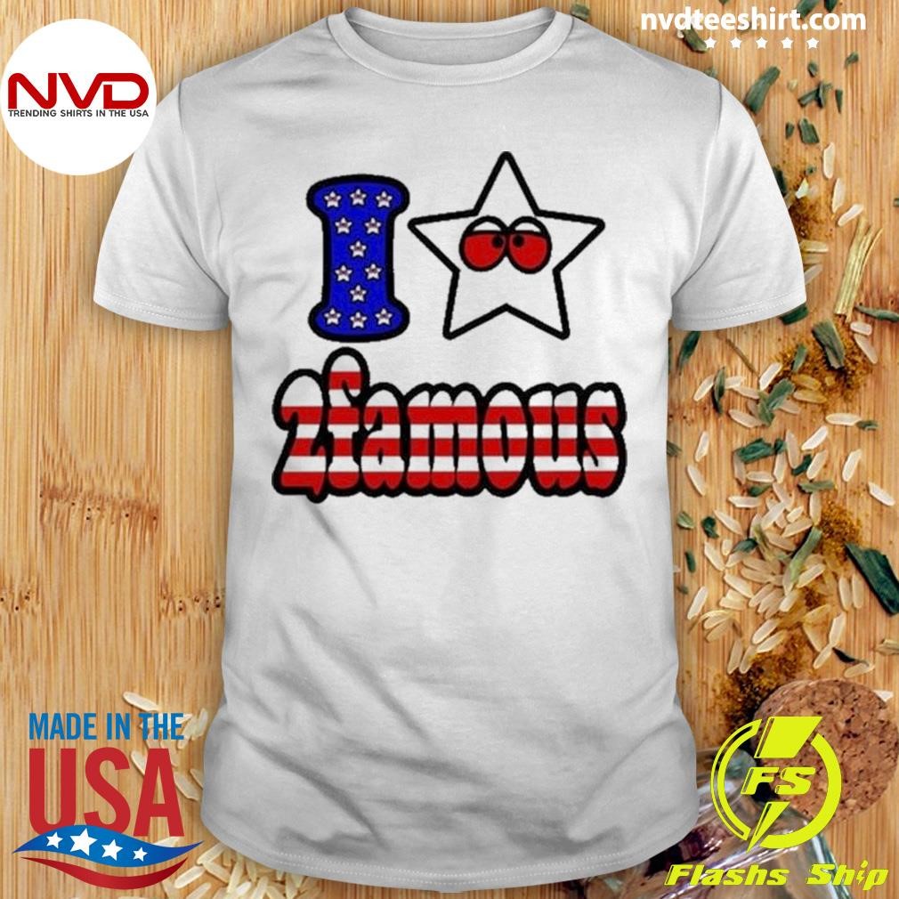 I Star 2Famous Usa Shirt