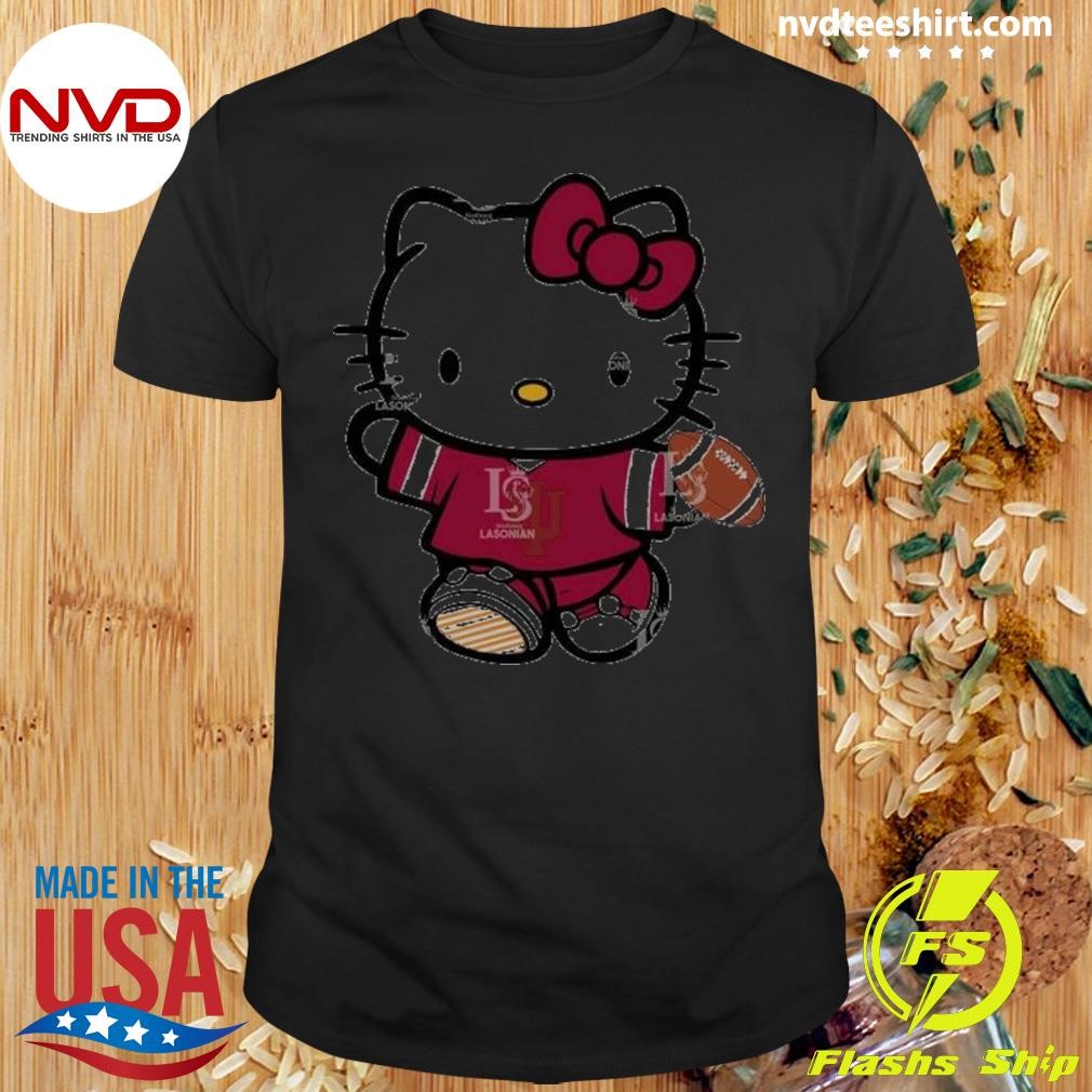 Indiana Hoosiers Hello Kitty Cute Celebrating Shirt