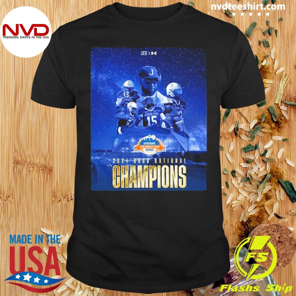 Jackson State Tigers Football 2024 Hbcu National Champions Shirt