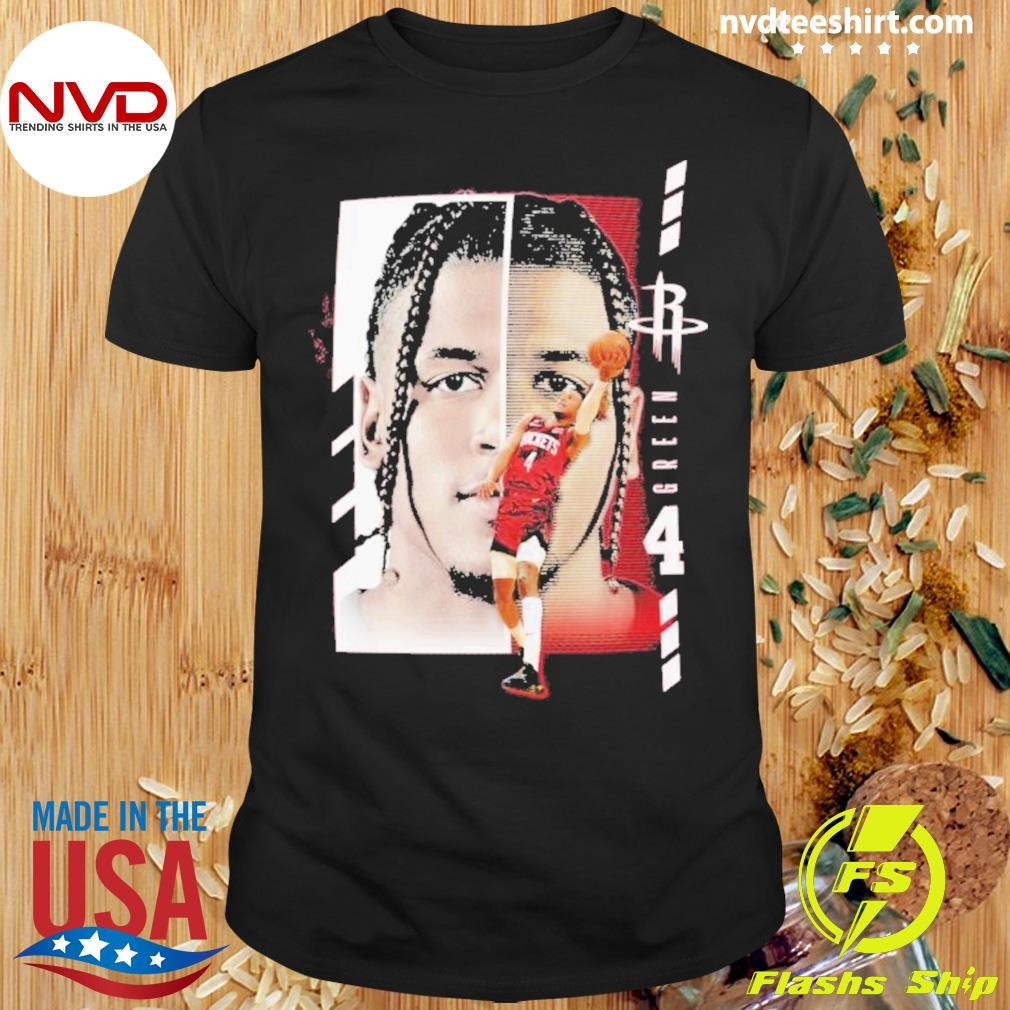 Jalen Green Houston Rockets Jump Pass Shirt