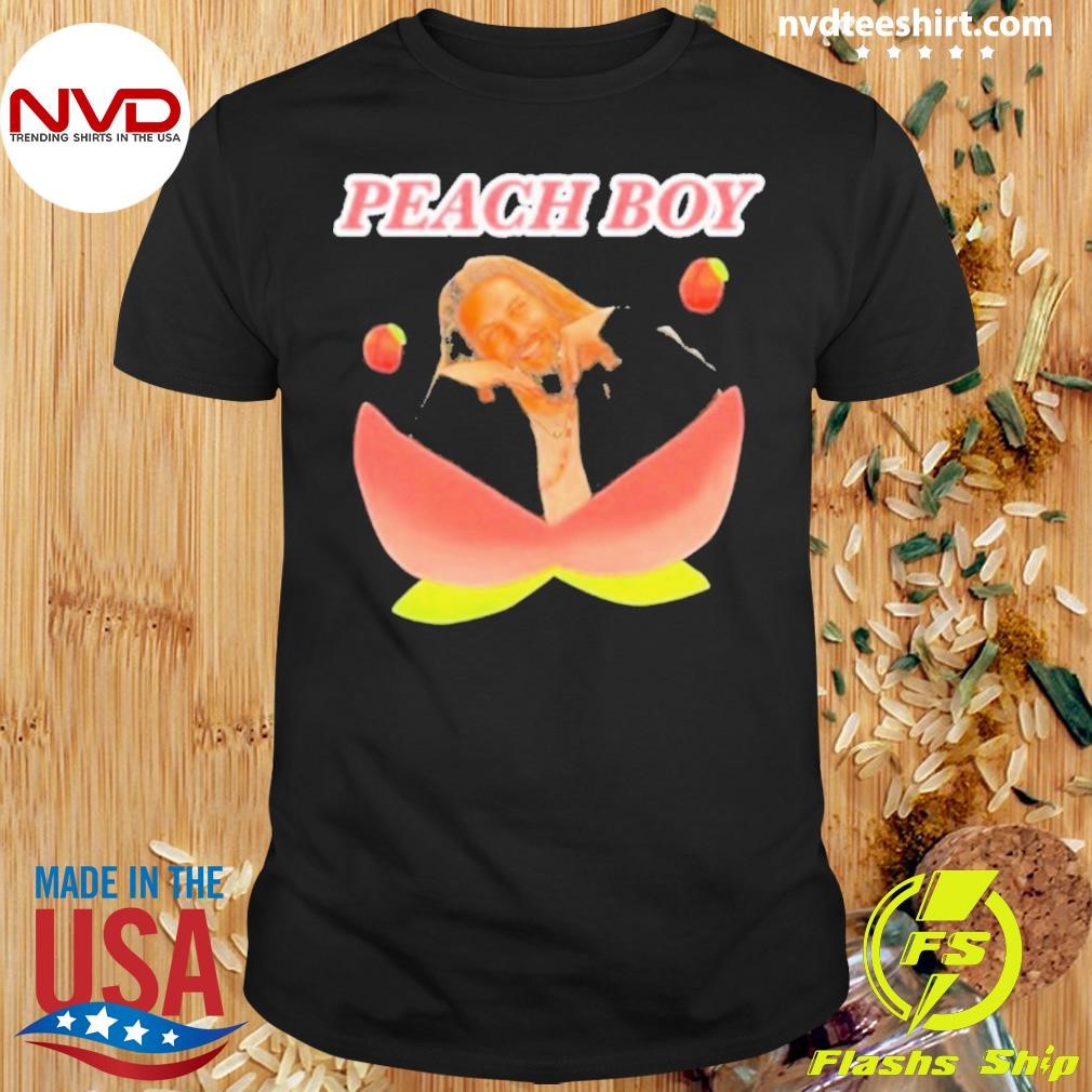 Jason Momoa Peach Boy Shirt