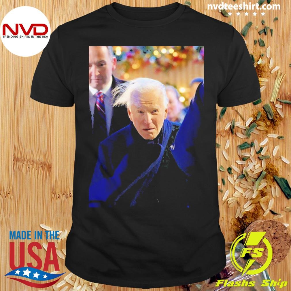 Joe Biden So Happy The Ghost Of Christmas Future Is Gone Shirt