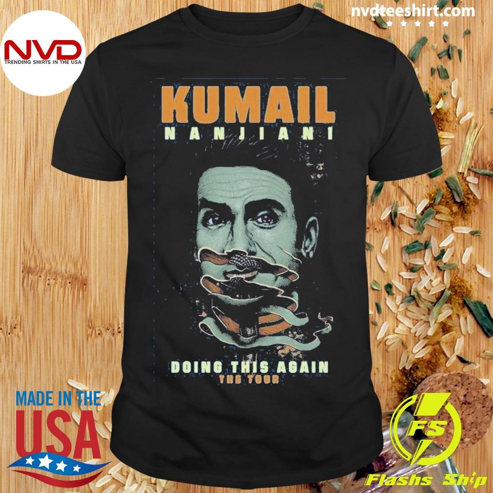 Kumail Nanjiani Doing This Again The Tour 2024 Poster Shirt