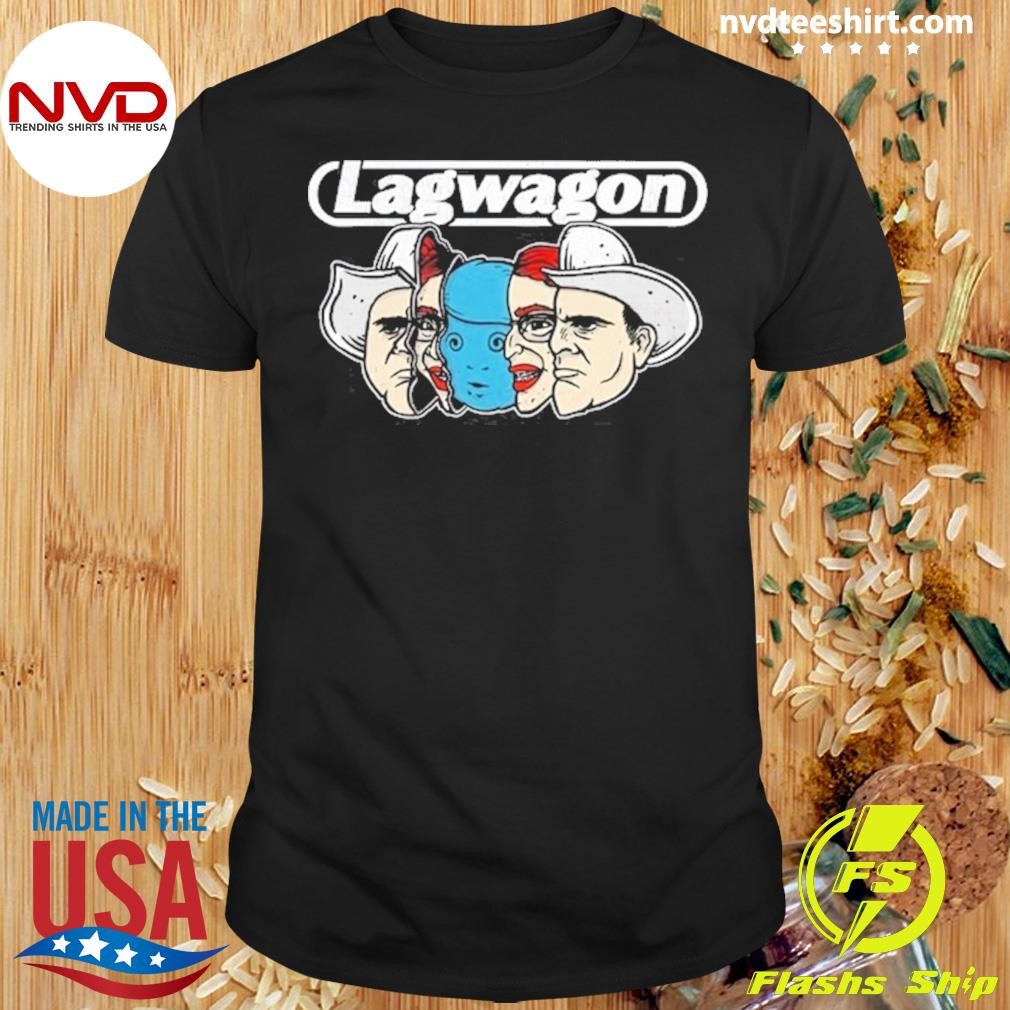 Lagwagon Faces of the Wagon Shirt