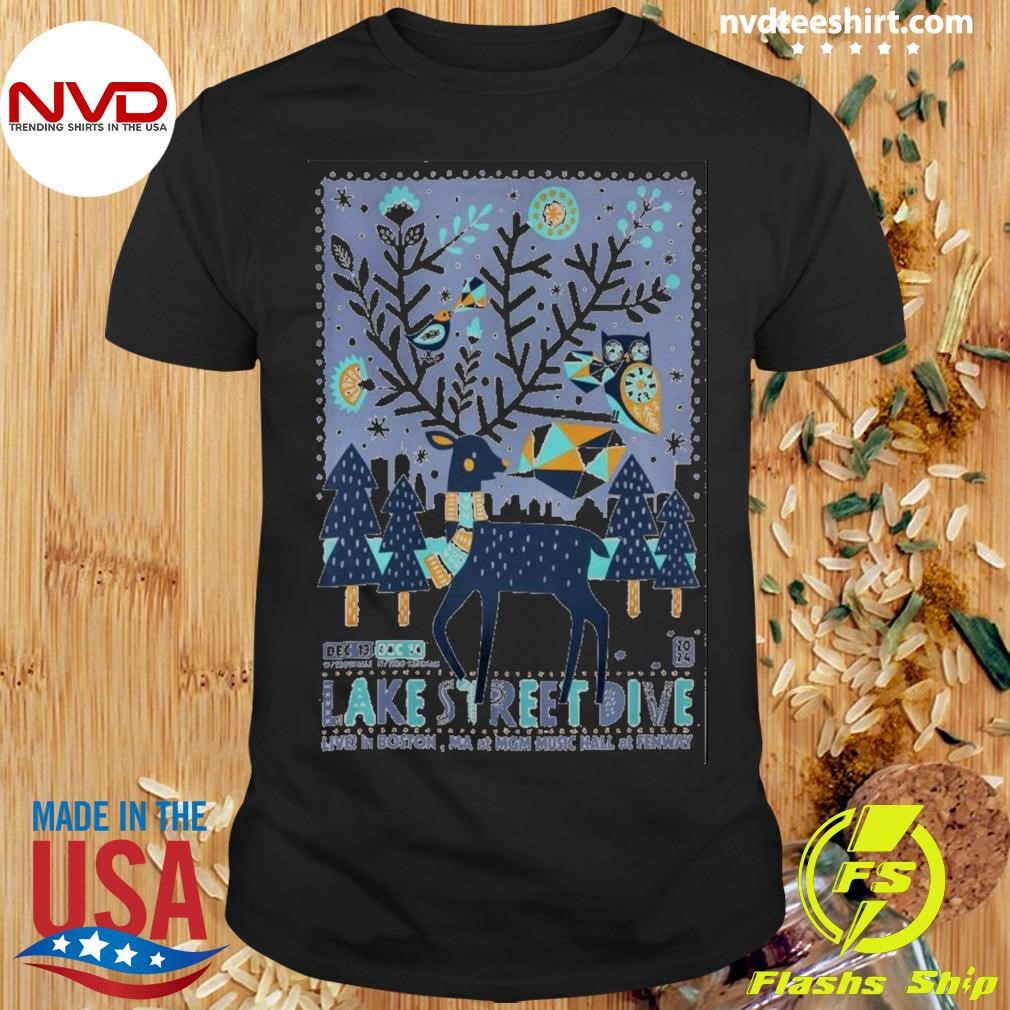 Lake Street Dive Dec 13-14 2024 Boston MA Poster Shirt