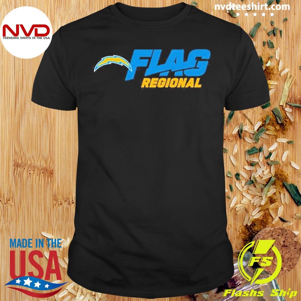 Los Angeles Chargers 2025 Nfl Flag Regional Tournaments Shirt