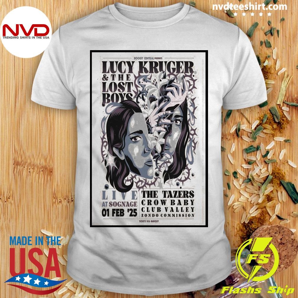 Lucy Kruger And The Lost Boys At Sognage On Feb 1 2025 In Randburg JHB Shirt