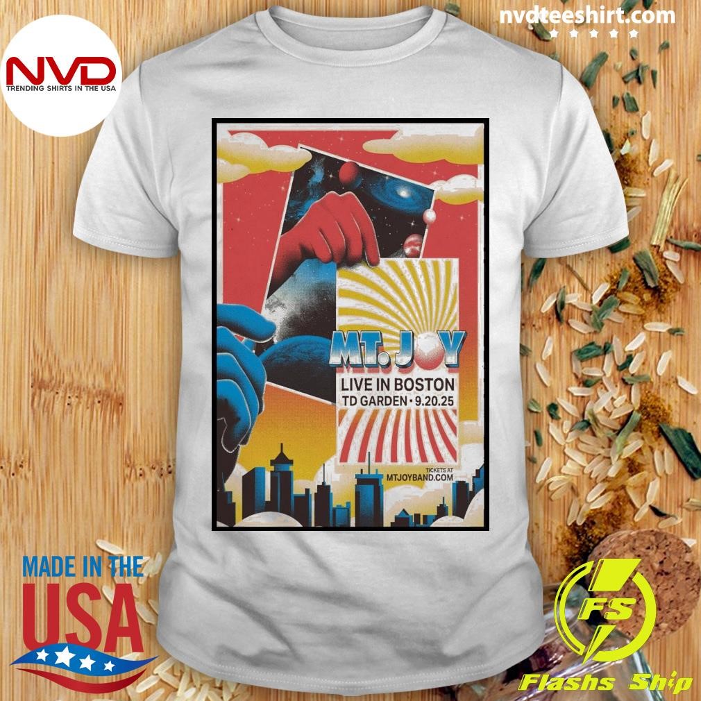 MT. Joy TD Pavilion At the Mann in Philadelphia PA Sep 20 2025 Shirt