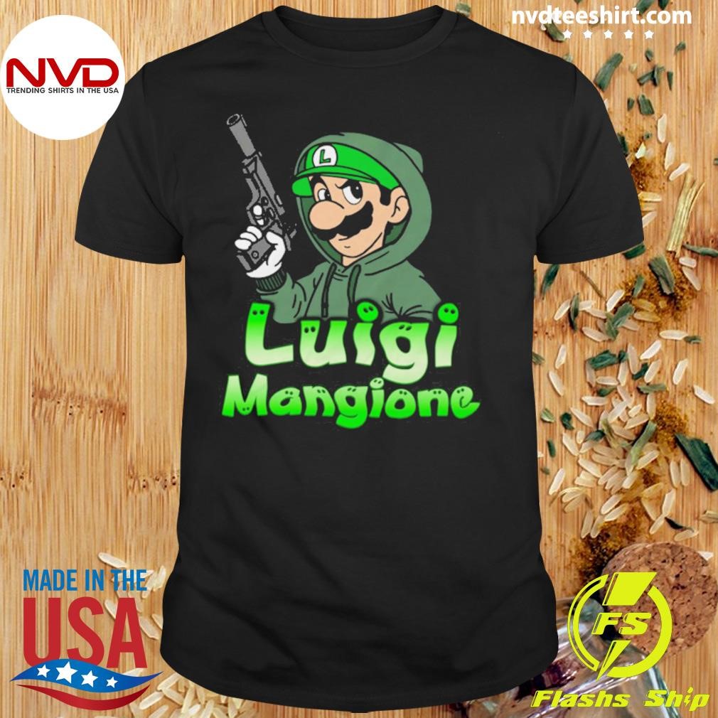 Mario Luigi Mangione Shirt