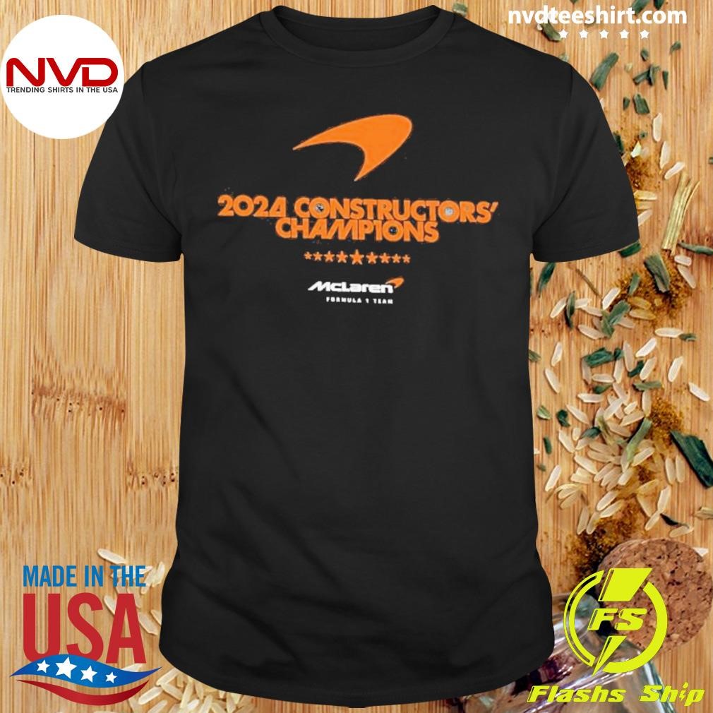 McLaren Team 2024 Constructors’ Cup Champion Shirt