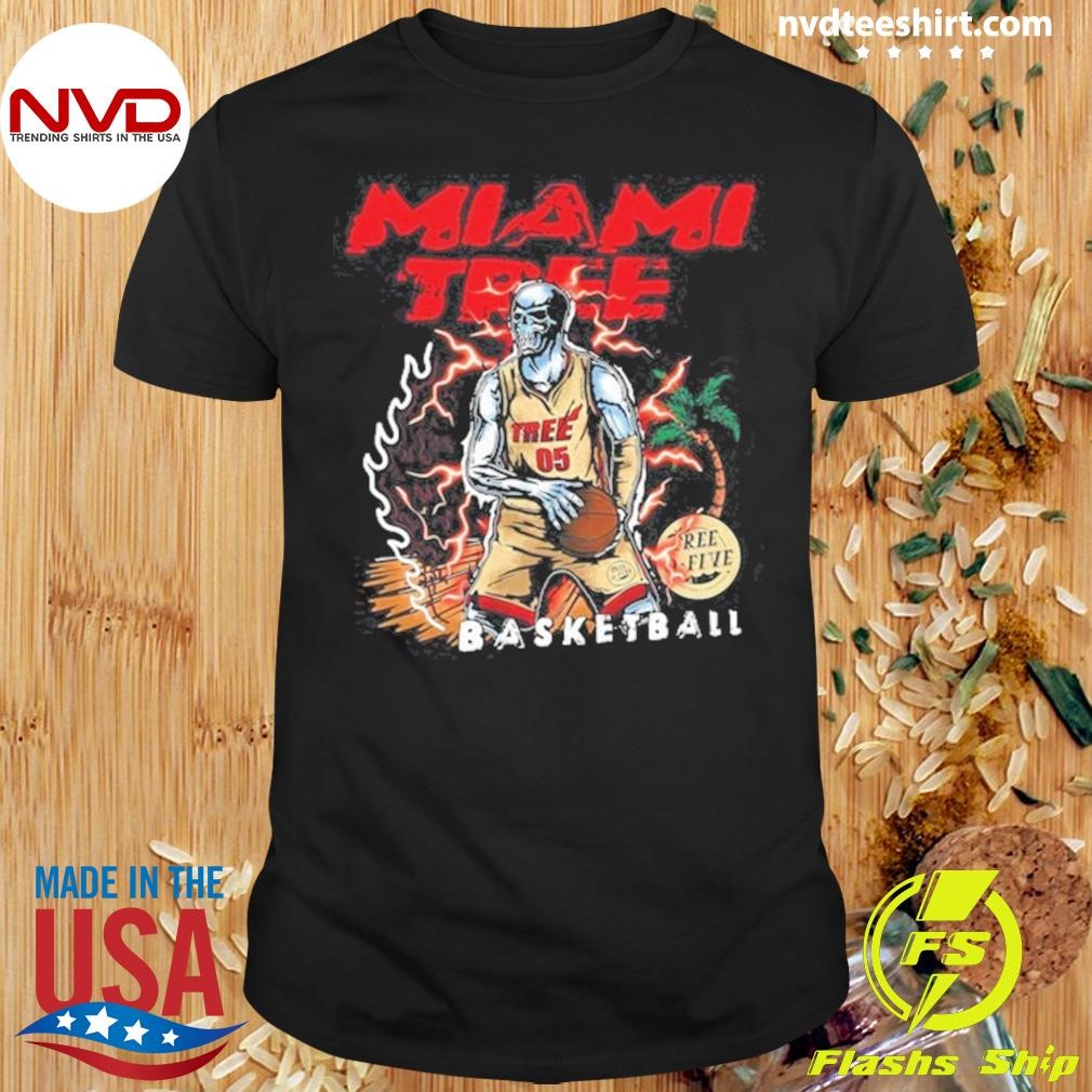 Miami Tree Basketball Shirt