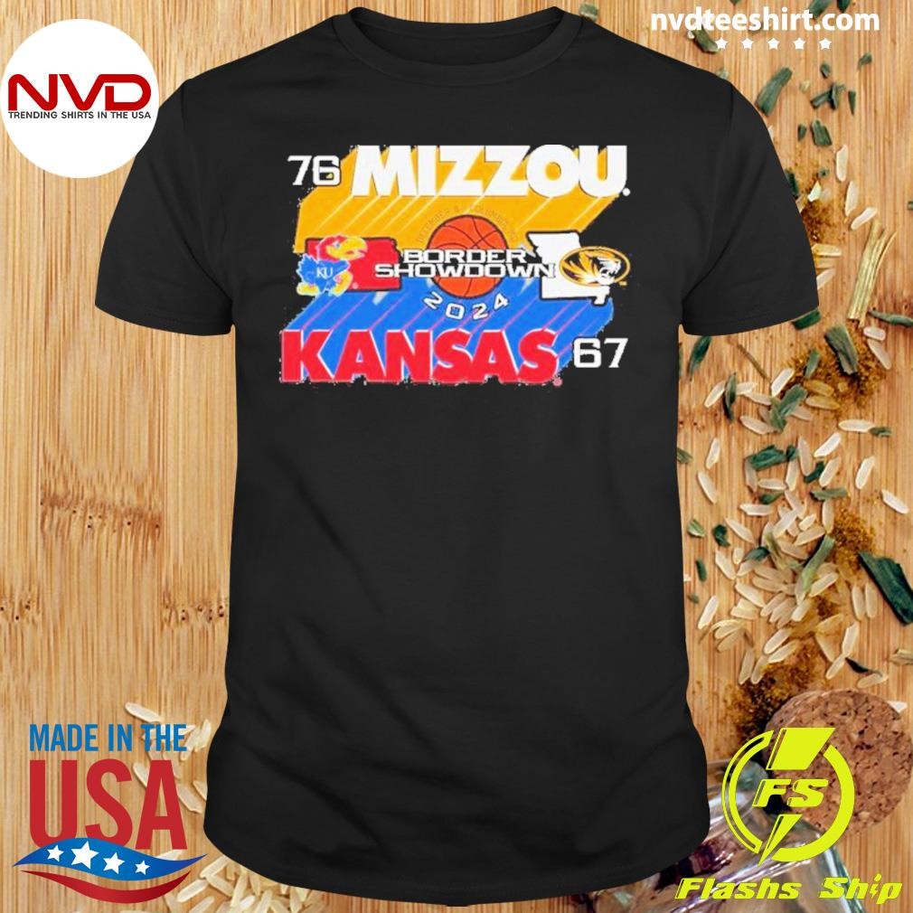 Mizzou Tigers Victory Mu Vs Ku Basketball 76-67 Shirt