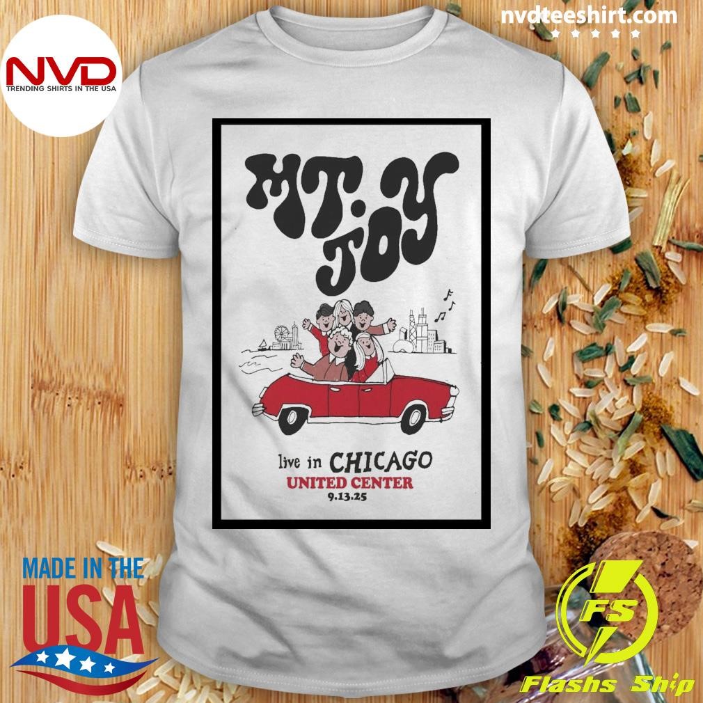 Mt. Joy Live in Chicago United Center December 13 2025 Shirt