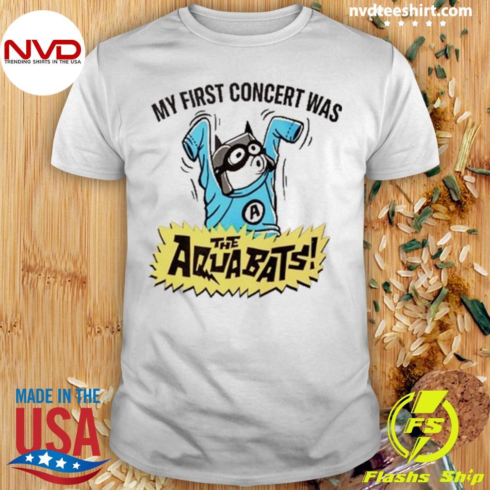 My First Concert Youth Tee! The Aqua Bats Shirt