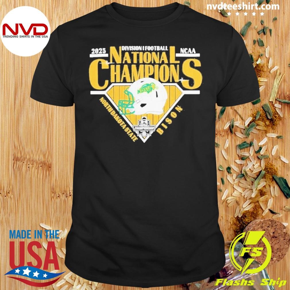 North Dakota State Bison Football National Champions 2025 Shirt