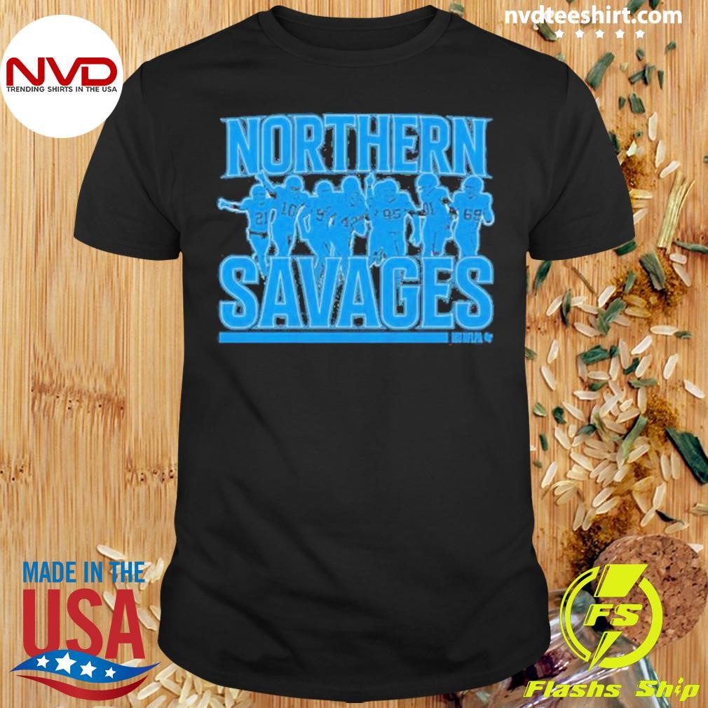 Northern Savages Detroit Lions Football 2024-25 Season Shirt