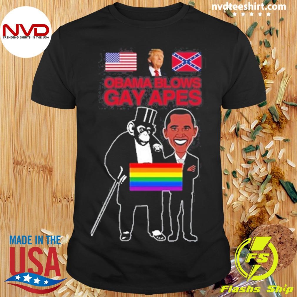 Obama Blows Gay Apes Shirt