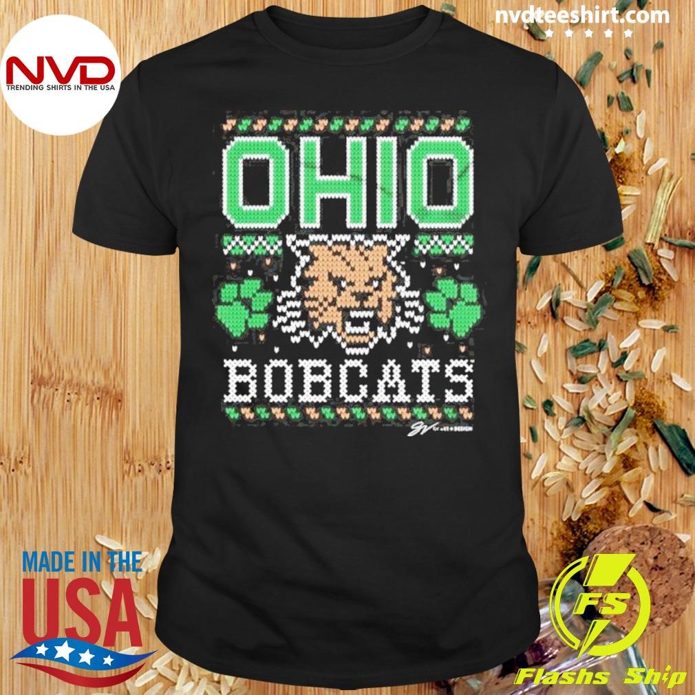 Ohio Bobcats Swishmas Ugly Christmas 2024 Shirt