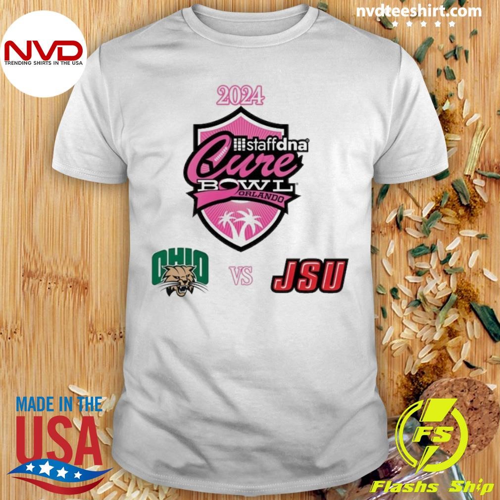 Ohio Vs. Jacksonville State 2024 Staffdna Cure Bowl Shirt