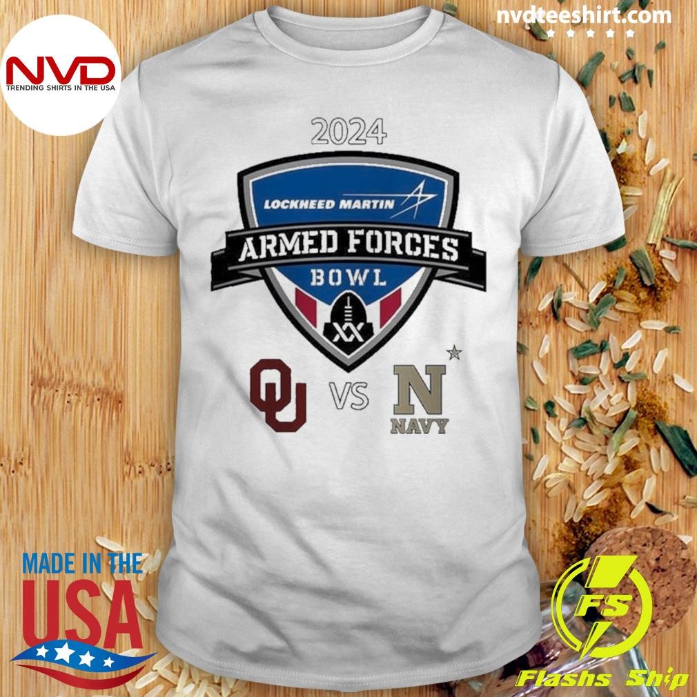 Oklahoma Sooners Vs Navy Midshipmen Armed Forces Bowl On December 27th Shirt