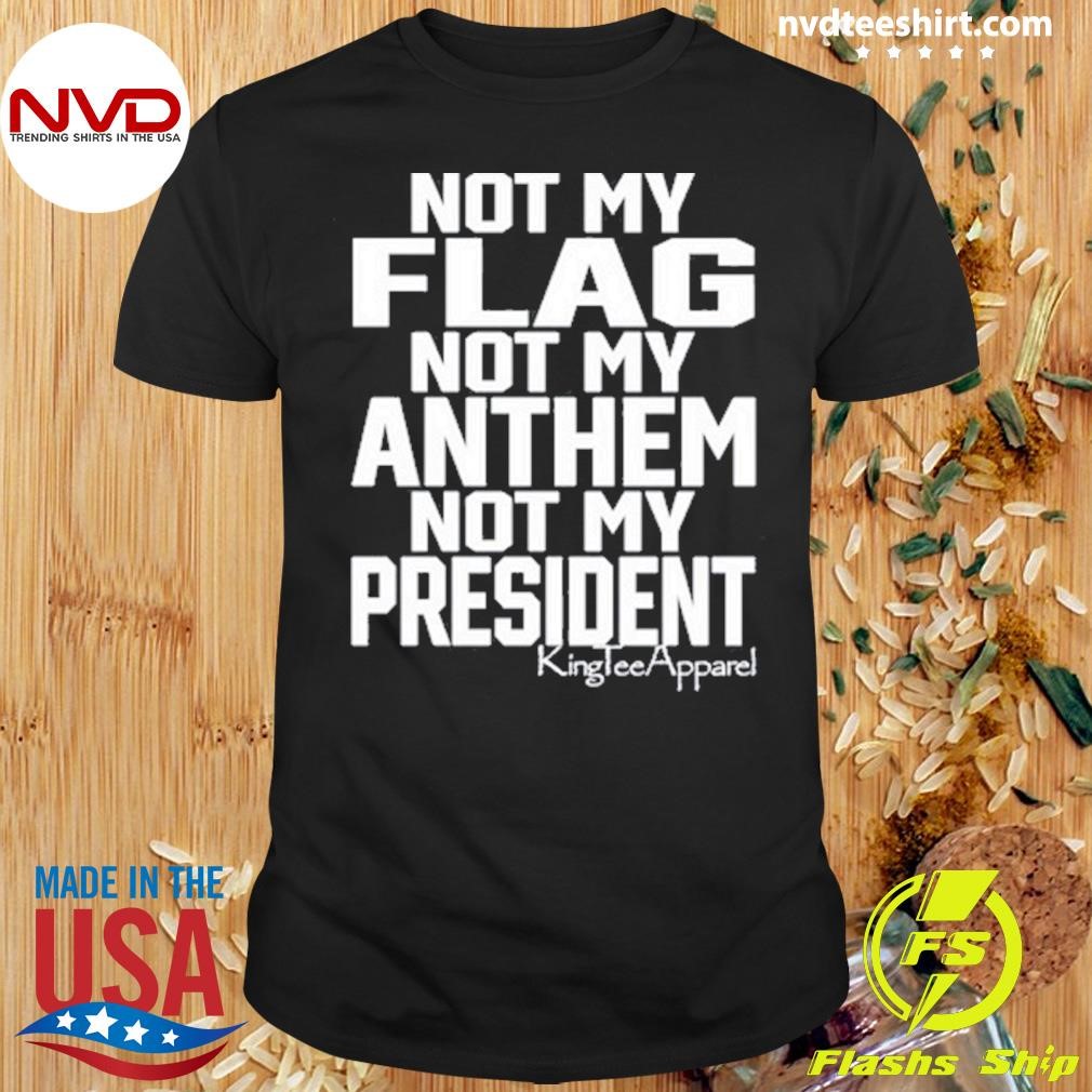 One Bad Dude Gif Jan3 Wearing Not My Flag Not My Anthem Not My President Shirt