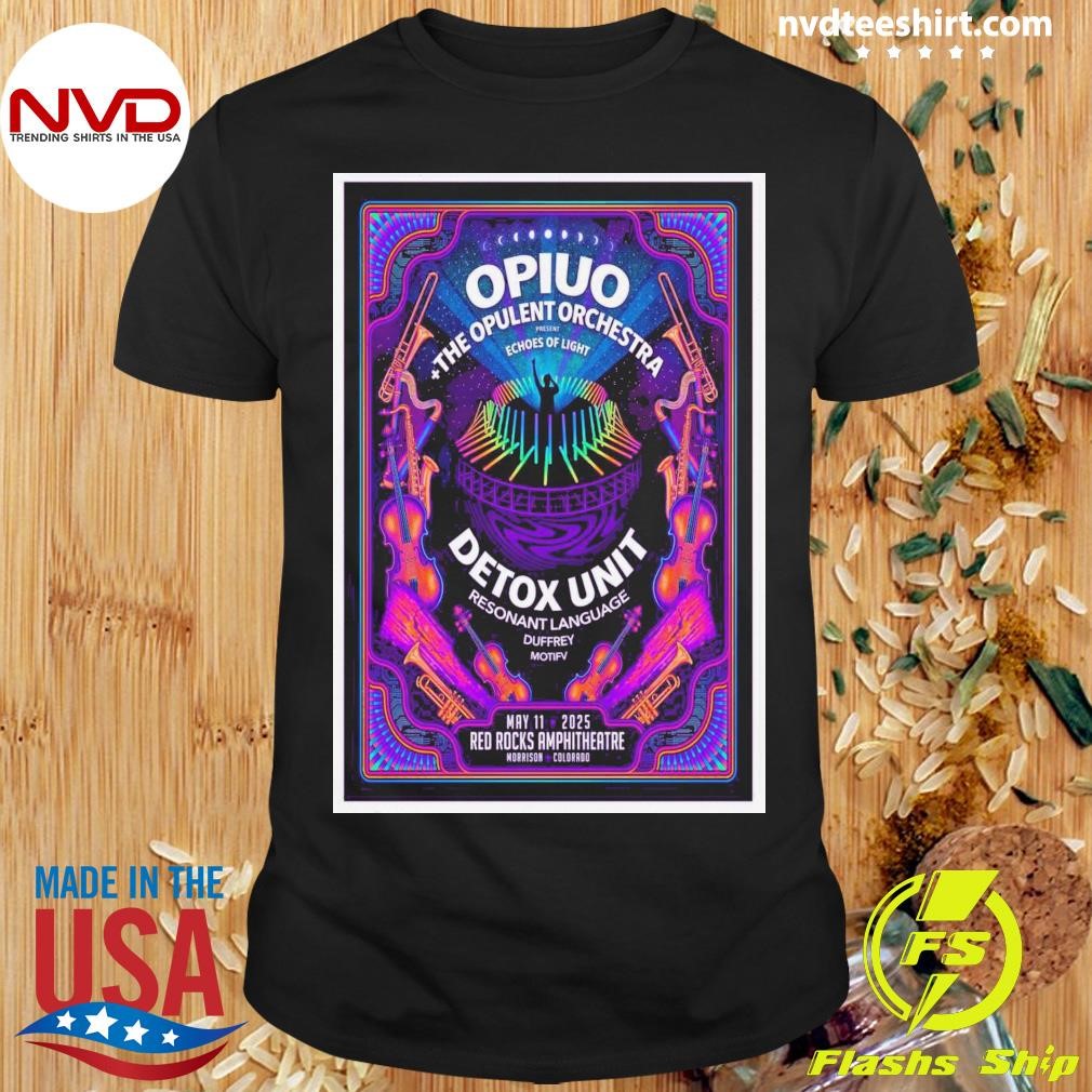 Opiuo Red Rocks Amphitheatre May 11 2025 Shirt