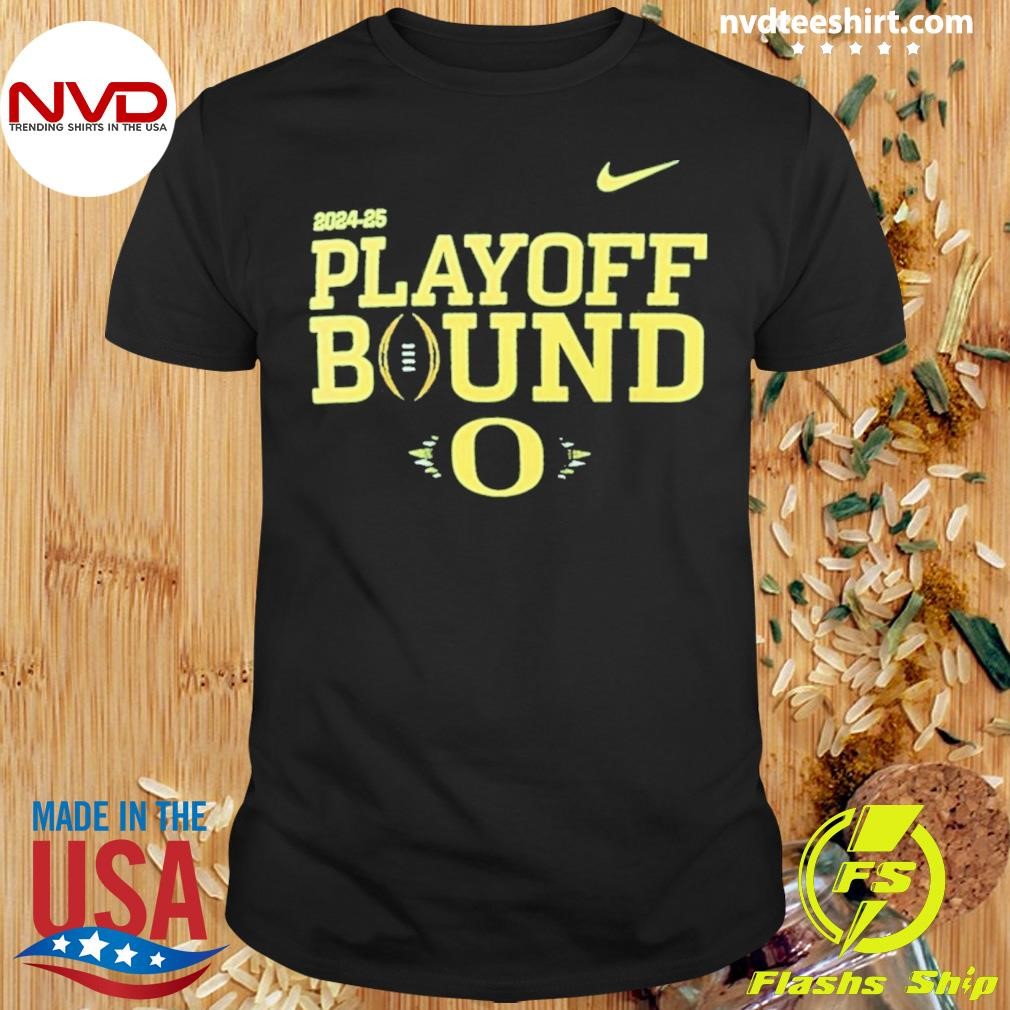 Oregon Ducks Nike 2024-25 Playoff Bound Shirt