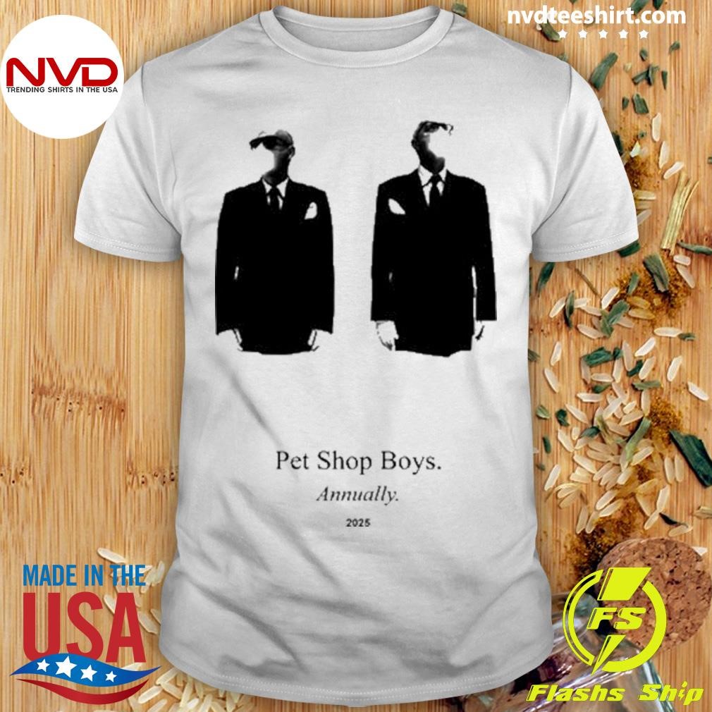 Pet s Boys Annually 2025 New Shirt