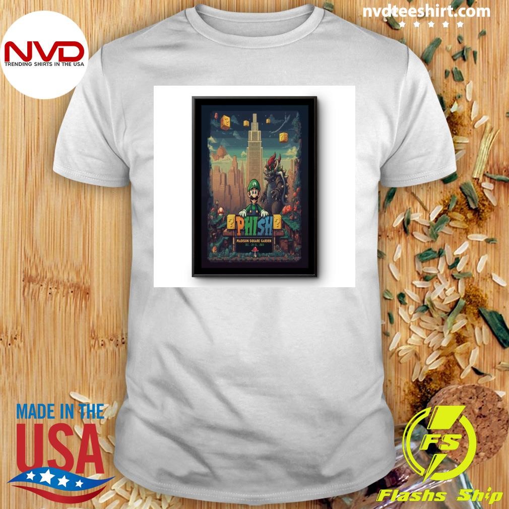 Phish Madison Square Garden Dec 28-31 2024 Msg Nyc Shirt