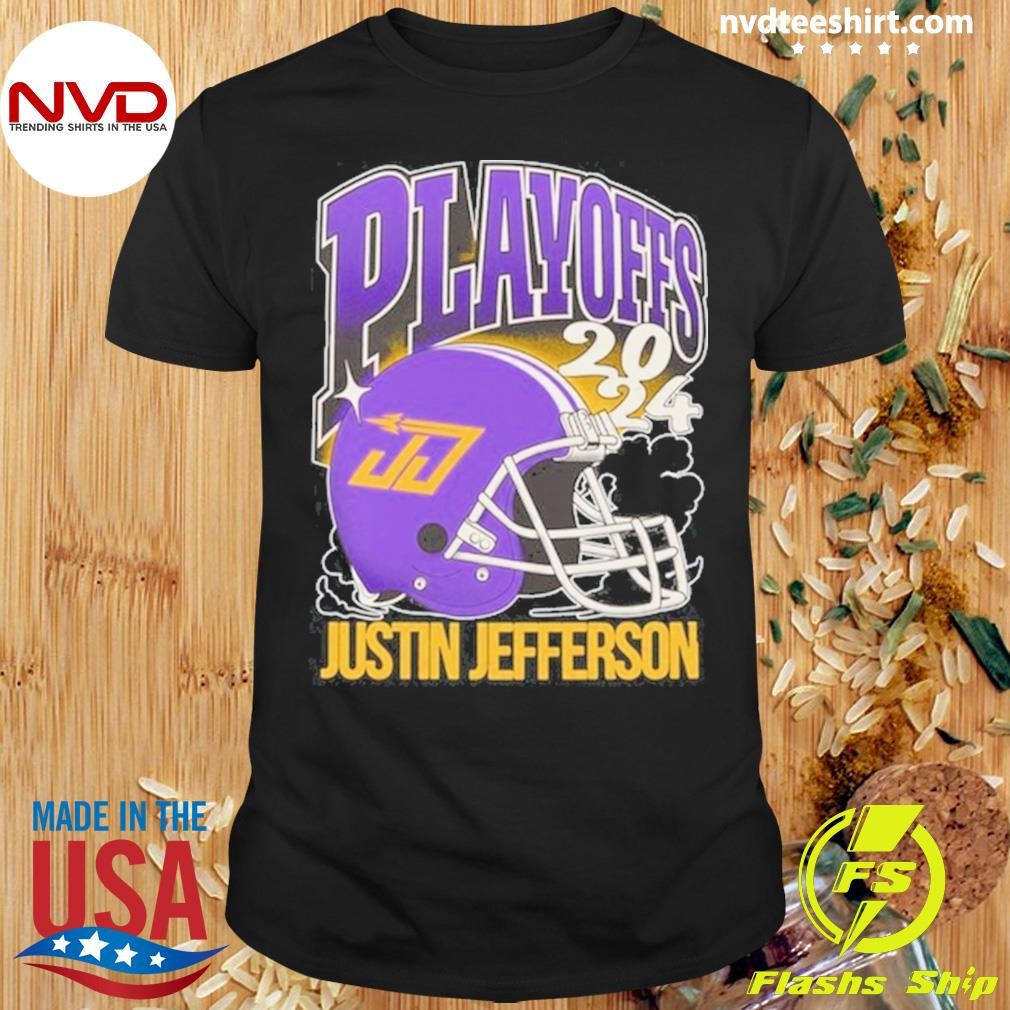 Playoffs 2024 Justin Jefferson Shirt