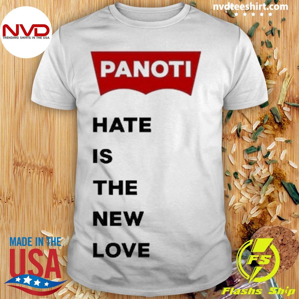 Prafull Billore Wearing Panoti Hate Is The New Love Shirt