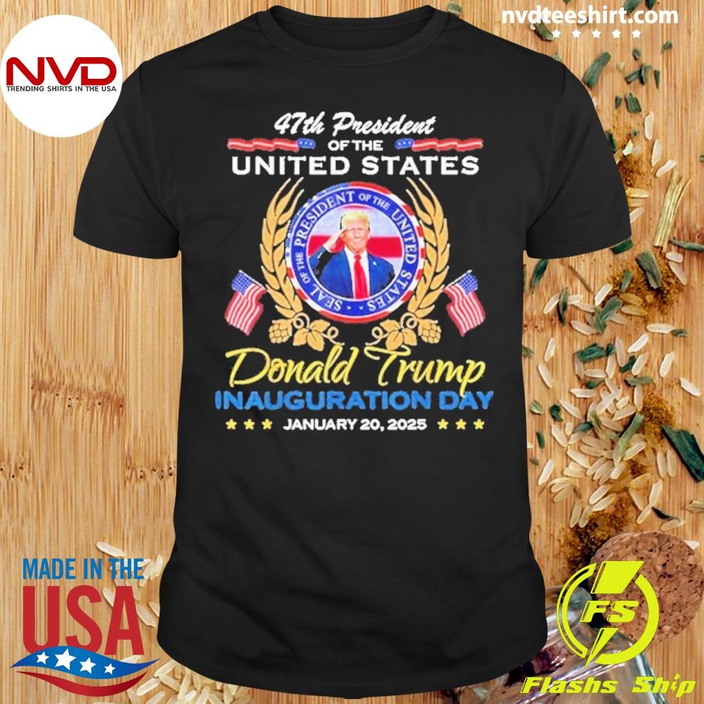 President Donald Trump Inauguration Day 2025 Memorabilia Shirt