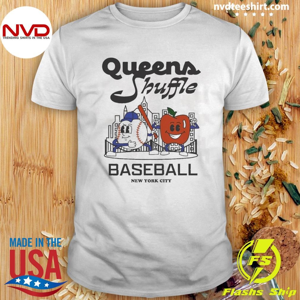 Queens Shuffle Baseball New York City NYC 2025 Shirt