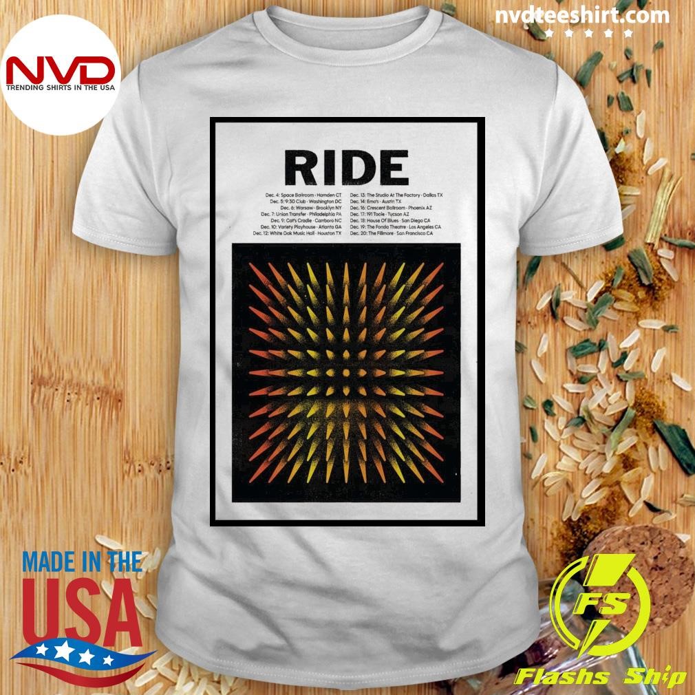 RIDE Winter Tour December 2024 Shirt