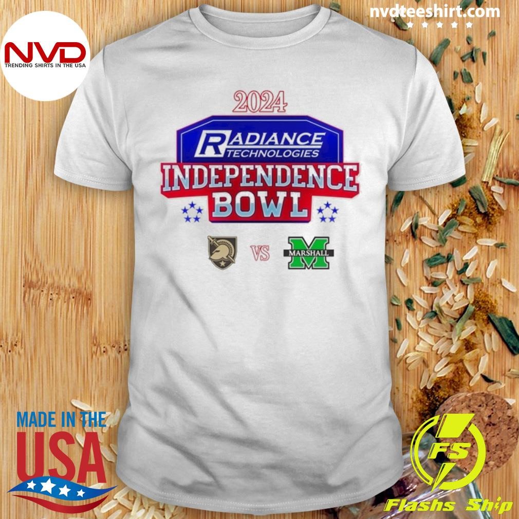 Radiance Technologies Independence Bowl 2024 Marshall Vs. Army Matchup In Shreveport, Louisiana On December 28 2024 Shirt