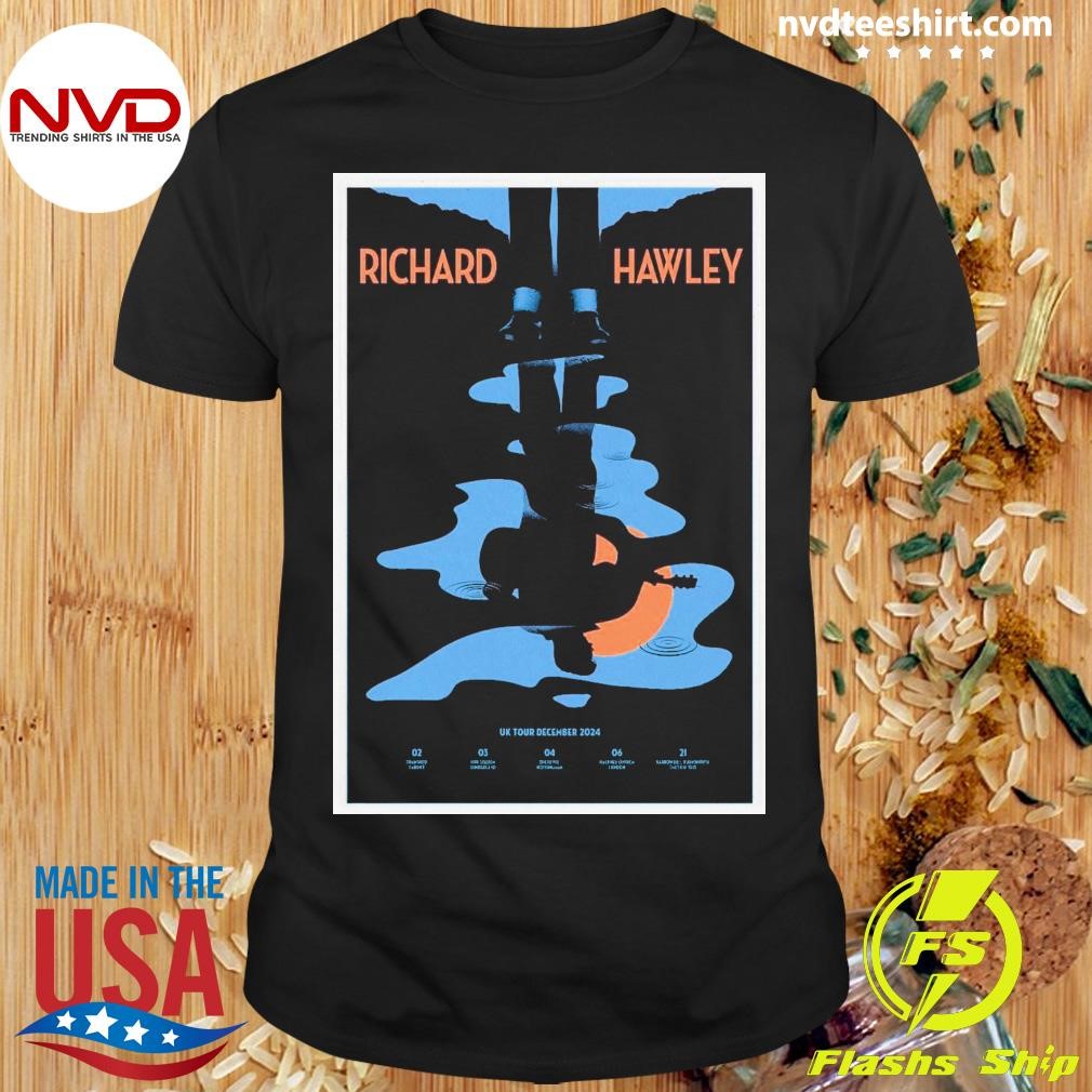 Richard Hawley UK Tour December 2024 Poster Shirt