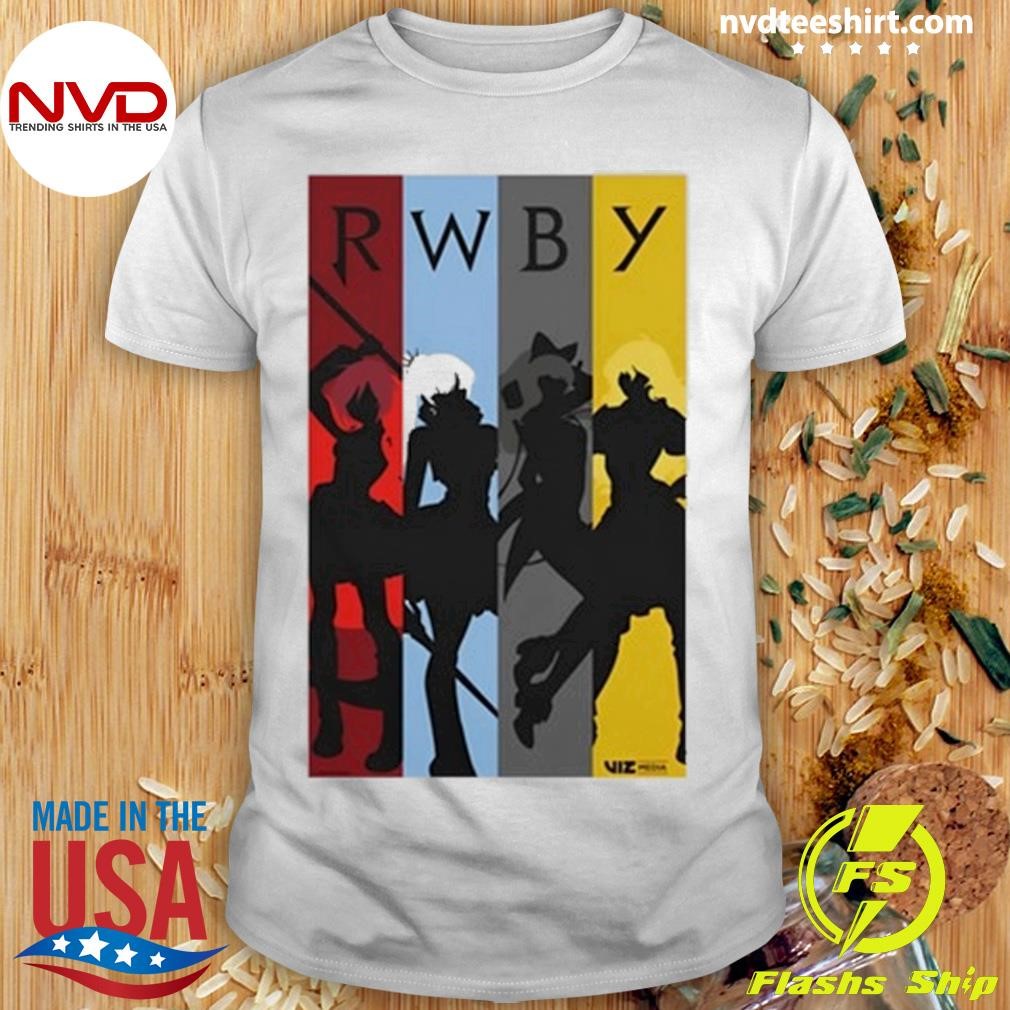 Rwby Character Silhouettes Comfort Colors Shirt