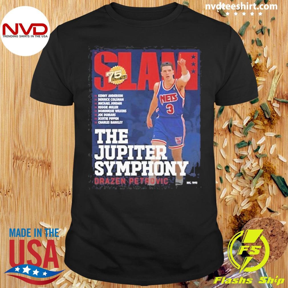 Slam The Jupiter Symphony Drazen Petrovic 2024 Shirt