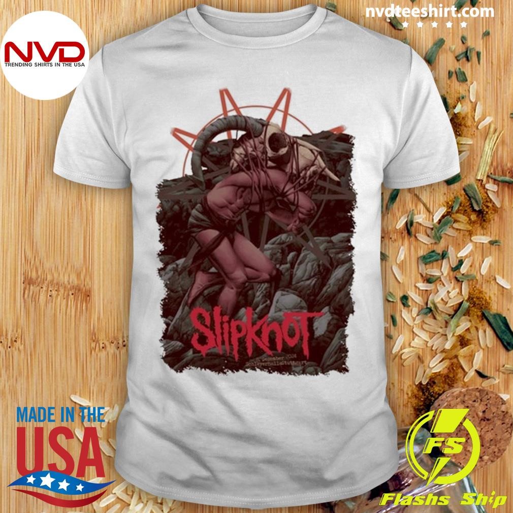 Slipknot Stuttgart Dec 8 2024 Tour Tee Shirt