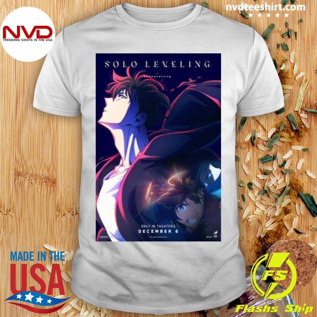 Solo Leveling Reawakening Only In Theaters December 2024 Shirt