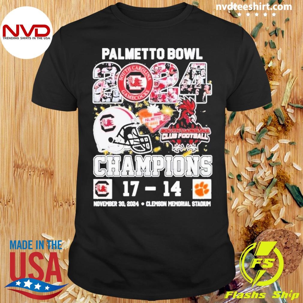 South Carolina Gamecocks Palmetto Bowl 2024 Champions Beat Clemson Shirt