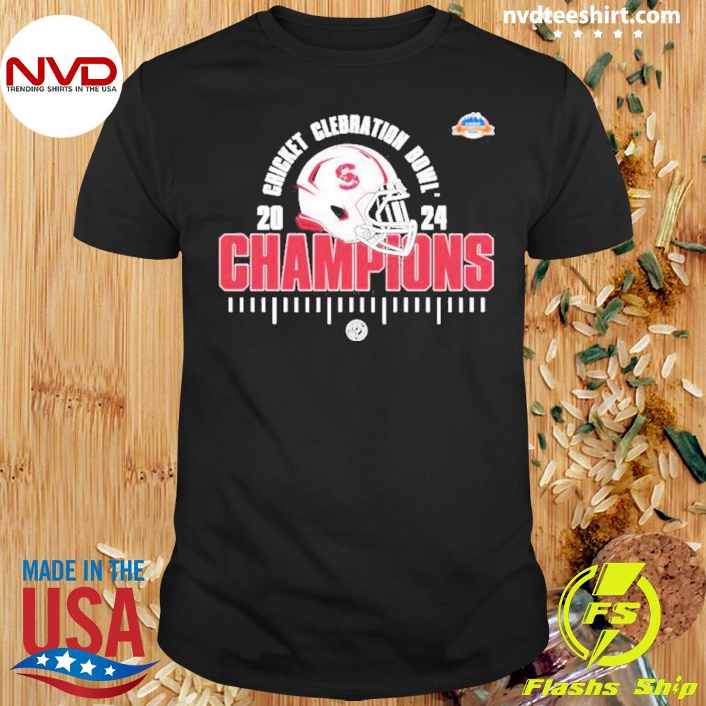 South Carolina State Bulldogs 2024 The Cricket Celebration Bowl Champions Shirt