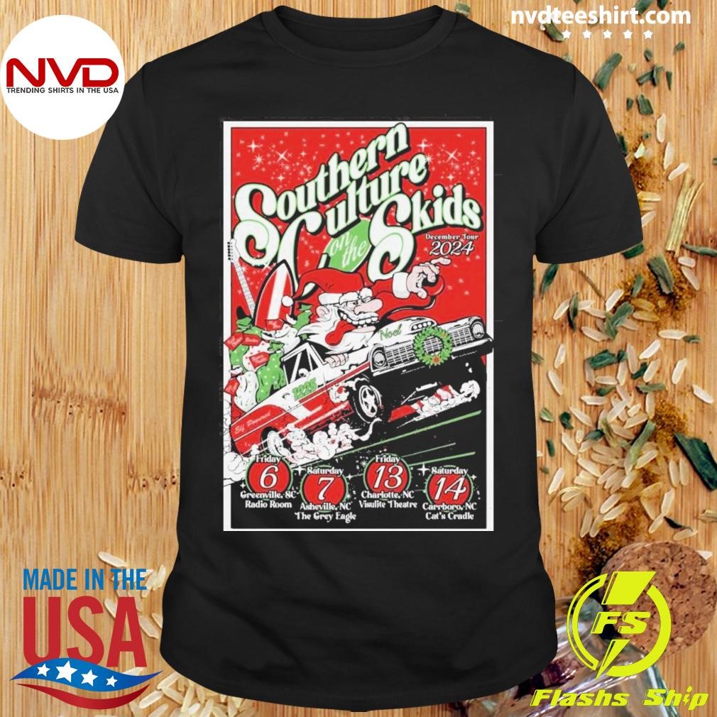 Southern Culture On The Skids December Tour 2024 Shirt