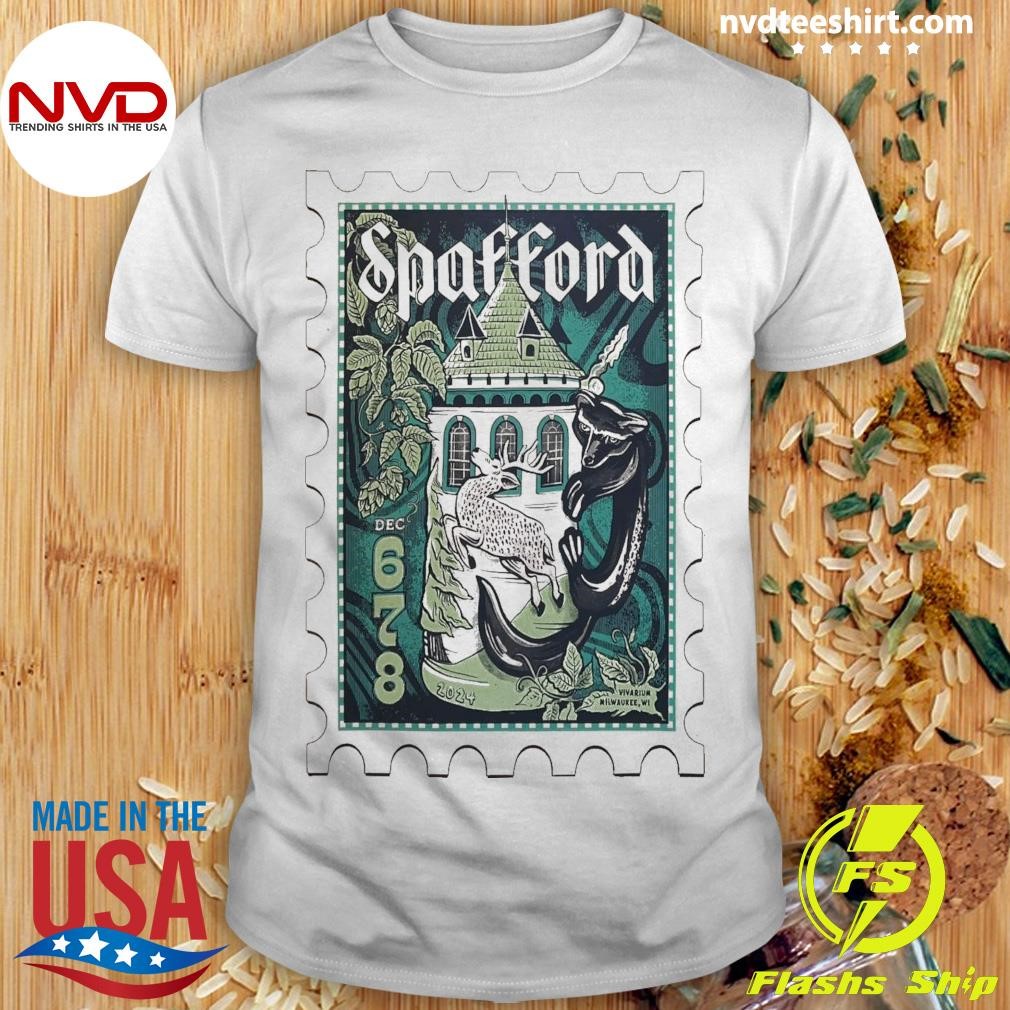 Spafford Dec 6-8 2024 Vivarium Milwaukee WI Shirt