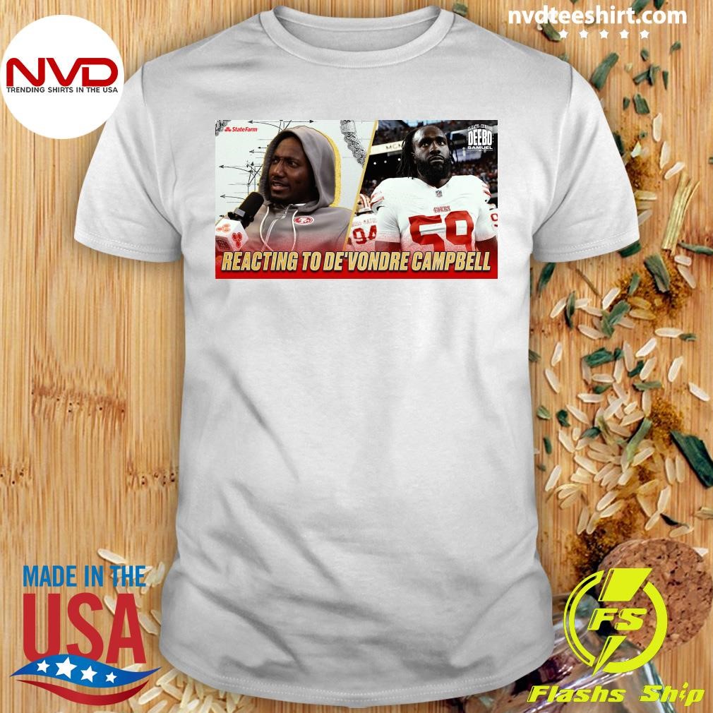 String To De'vondre Campbell Cleats And Convos With Deebo Samuel Episode 10 Shirt