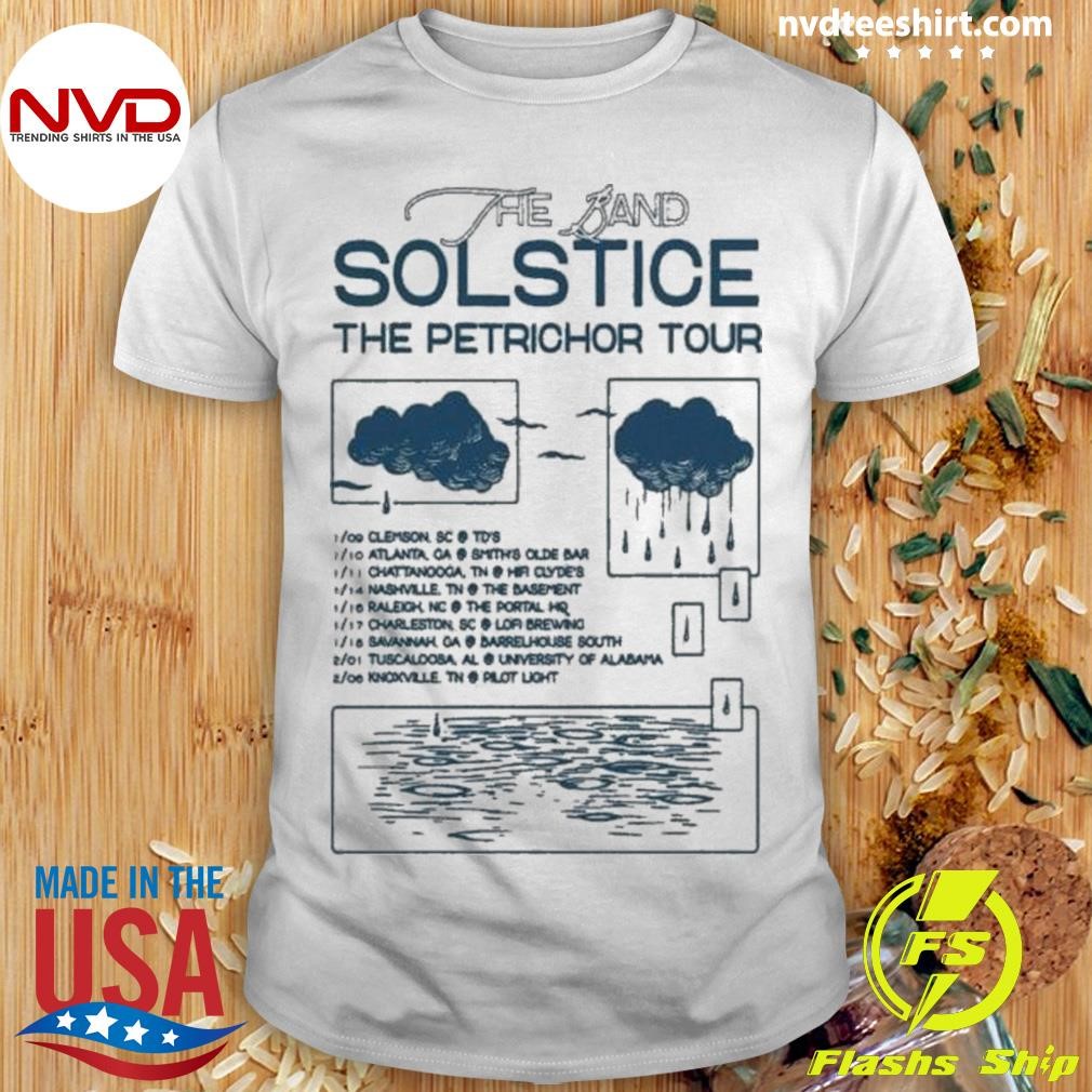 The Band Solstice The Petrichor Tour 2025 Shirt