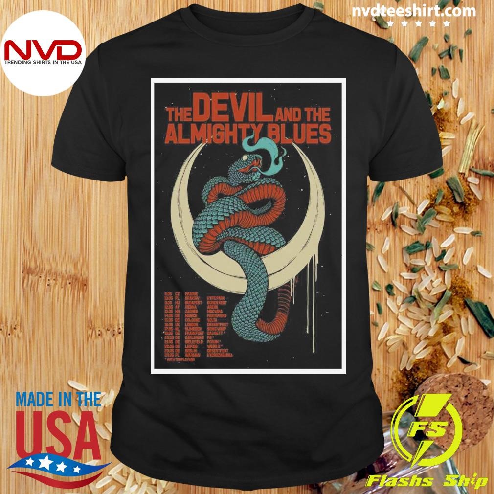 The Devil And The Almighty BLues Tour 2025 Shirt