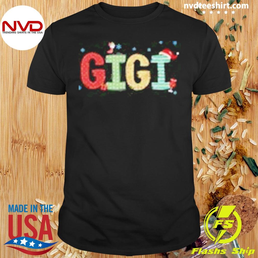 This GIGI Loves Her Little Cookies Holiday Christmas Shirt