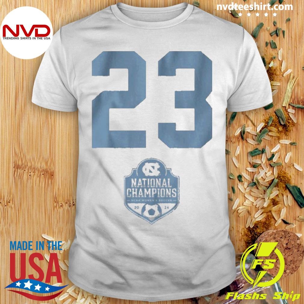 Unc Women’s Soccer 23x National Champions Shirt