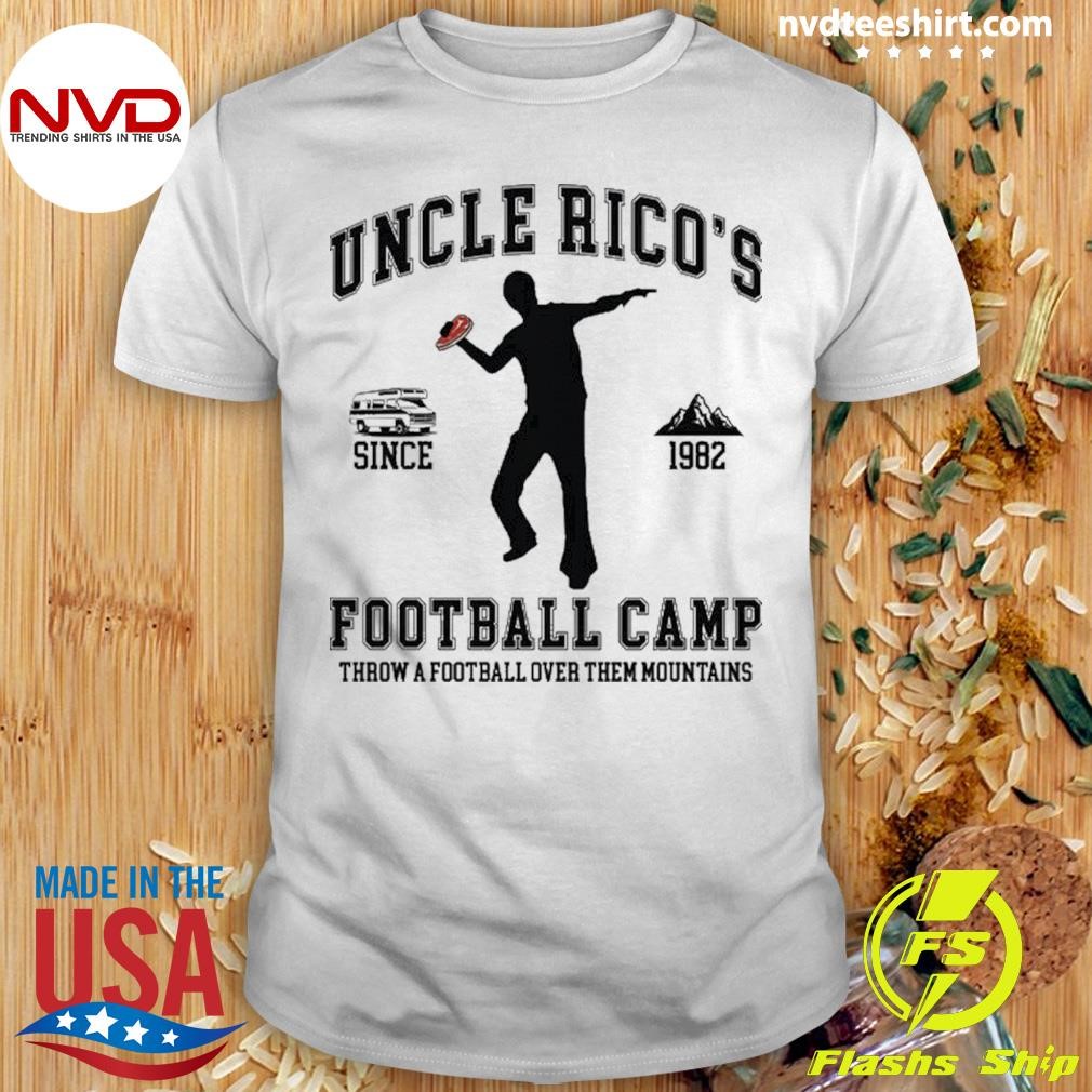 Uncle Rico's Football Camp Blackout Shirt